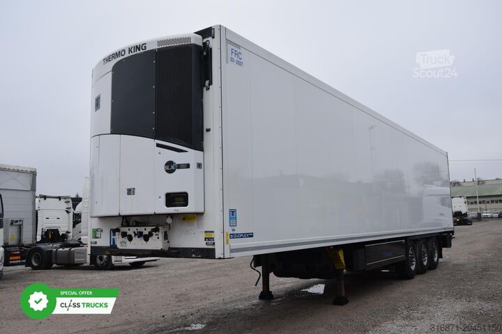 Reefer semitrailer KRONE SDR 2Deck FP60 SLXi 300 Lifting Axle