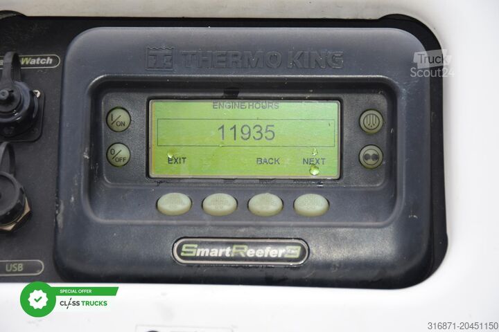 Reefer semitrailer KRONE SDR 2Deck FP60 SLXi 300 Lifting Axle