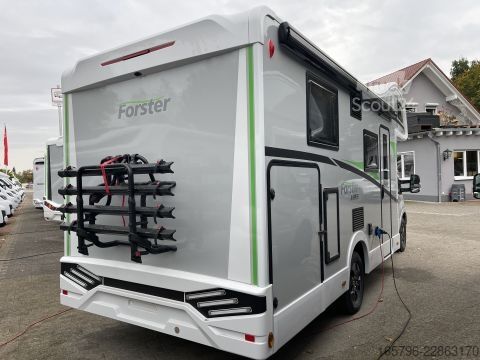 Alkovas kemperis Forster A 699 EB 165PS*Automatik*4,1t*Combi 6E