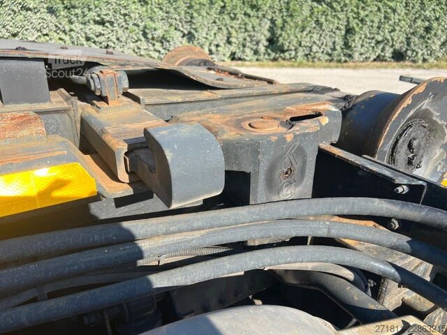 Camion benne à bras amovible MAN MAN TGA 35.440 USATO SCARRABILE CON GRU E POLIPO