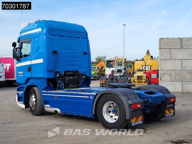 Standard-SZM Scania R520 4X2 V8 Retarder 2x Tanks Alcoa Leder
