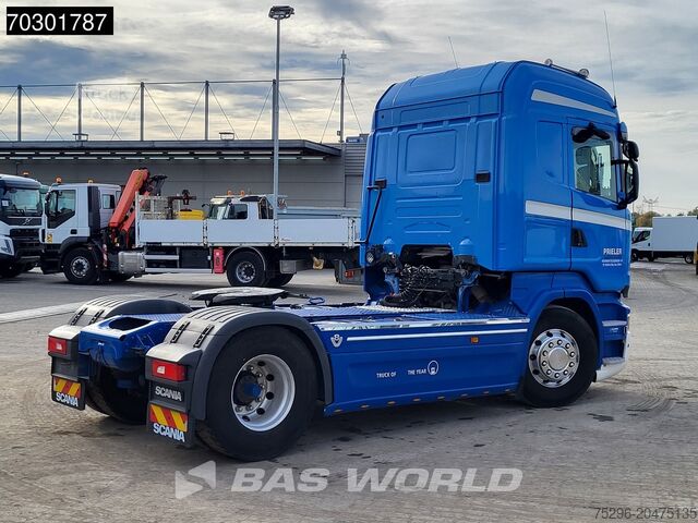 Standard-SZM Scania R520 4X2 V8 Retarder 2x Tanks Alcoa Leder