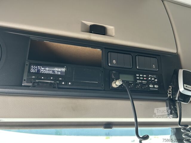 MTS standard DAF XF 450 FT SC / 755 dkm / Tacho V2 / 2 Tanks / S...