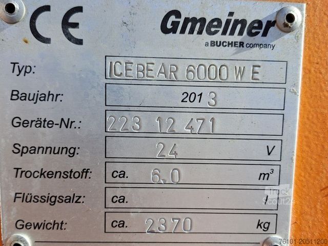 Drugi  GMEINER MOTORSTREUER 6  cbm  EDELSTAHL