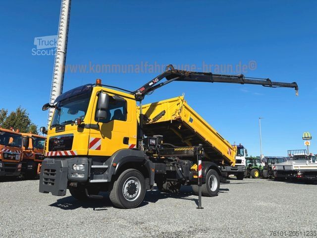 Kiti MAN 18.340 TGM 4x4 BB Hiab Funk Kran*Allrad