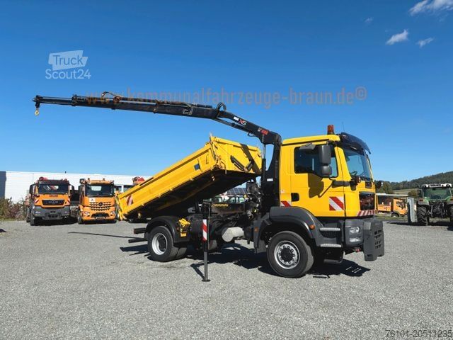 Diğerleri MAN 18.340 TGM 4x4 BB Hiab Funk Kran*Allrad