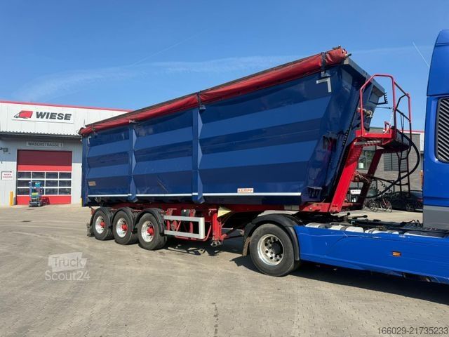 Damperli yarı römork KEMPF SKM 35/3 Stahl Kipper 50m³ Schrott