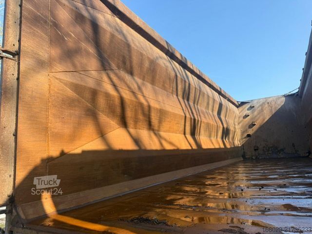 Damperli yarı römork KEMPF SKM 35/3 Stahl Kipper 50m³ Schrott