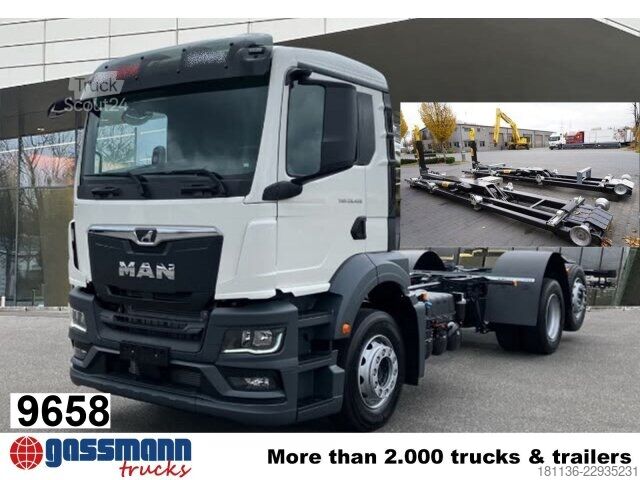 Camion scarrabile MAN TGS 26.480 6x2-4 BL CH, 2x VORHANDEN!