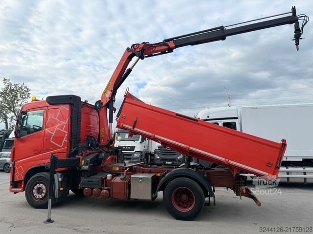 Kippiauto VOLVO FH460/Meiller3-Seitenkipper+PalfingerPK13001+Fun