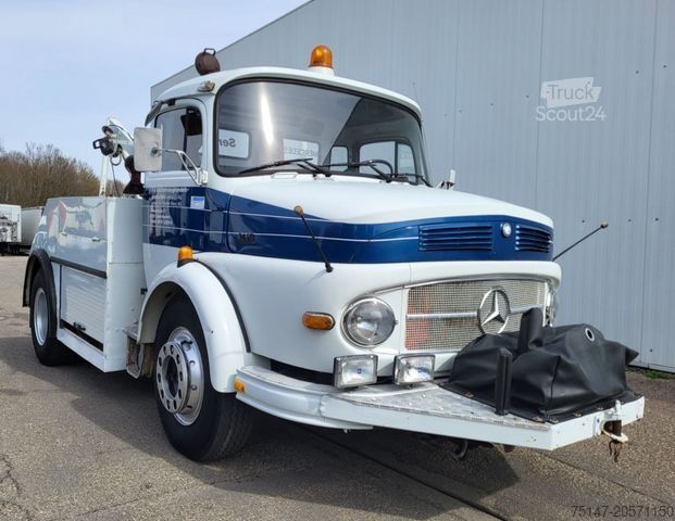 Tralas MERCEDES-BENZ LS 1418 Seilwinden AHK