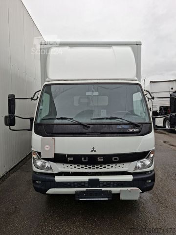 Furgon skrzyniowy FUSO Canter 7C18 3-Sitzer Klima Ladebordwand