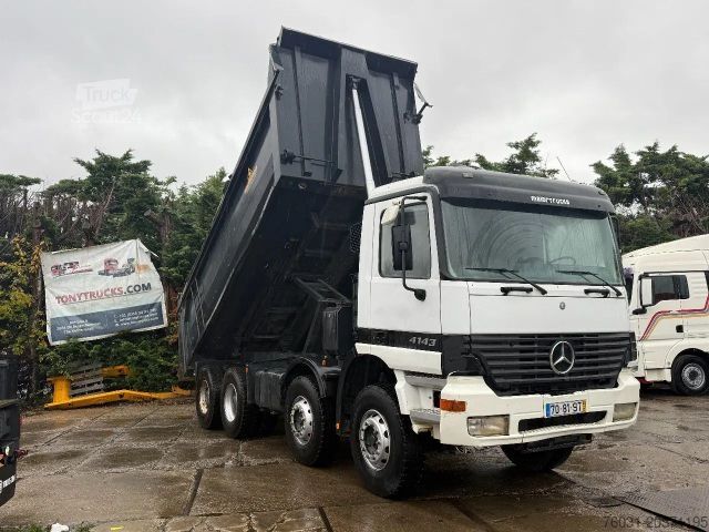 Camión volquete MERCEDES-BENZ Actros 4143 V6 8X4 Tipper Spring/Spring MP1 Manu