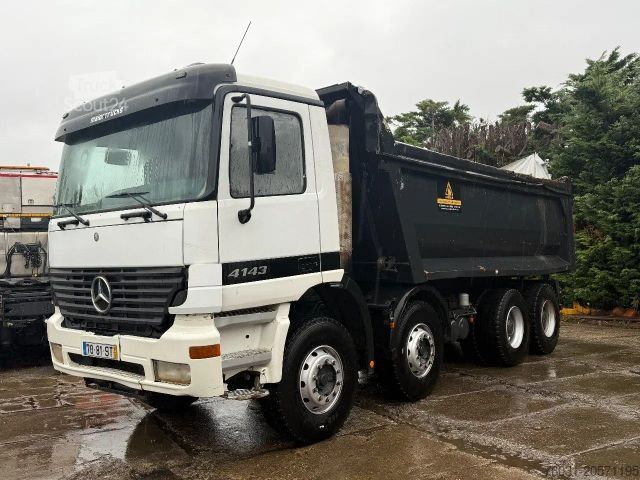 Autocarro ribaltabile MERCEDES-BENZ Actros 4143 V6 8X4 Tipper Spring/Spring MP1 Manu