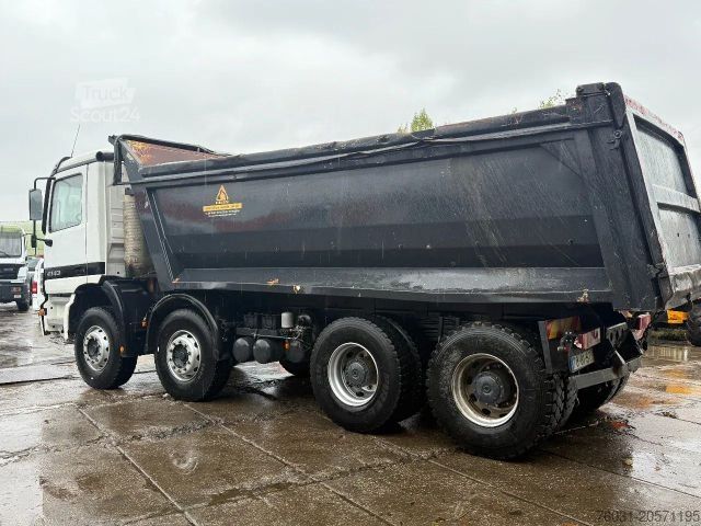 Camion benne MERCEDES-BENZ Actros 4143 V6 8X4 Tipper Spring/Spring MP1 Manu