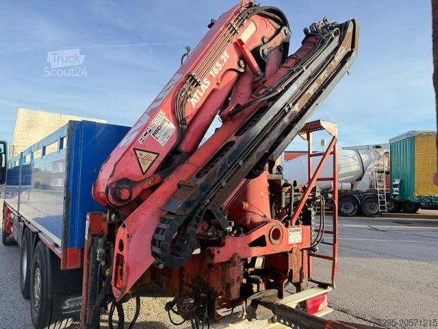 Бортовой грузовик SCANIA R500 V8 Atlas Kran 12,30 m Retarder Lift+Lenk