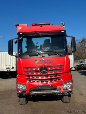 LKW mit Pritsche (offen) MERCEDES-BENZ AROCS 3552 ZUR HACKMASCHINENBESCHICKUNG,  EPSILON M100L86