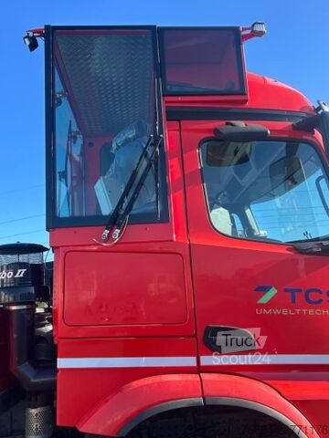 LKW mit Pritsche (offen) MERCEDES-BENZ AROCS 3552 ZUR HACKMASCHINENBESCHICKUNG,  EPSILON M100L86