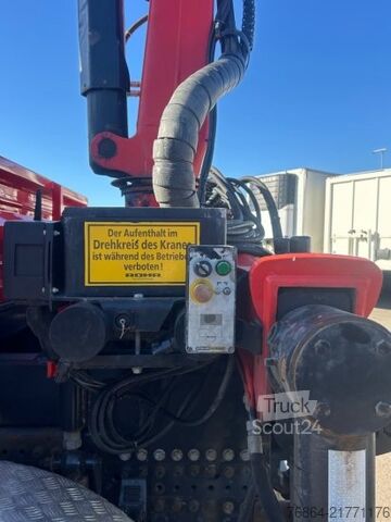 LKW mit Pritsche (offen) MERCEDES-BENZ AROCS 3552 ZUR HACKMASCHINENBESCHICKUNG,  EPSILON M100L86