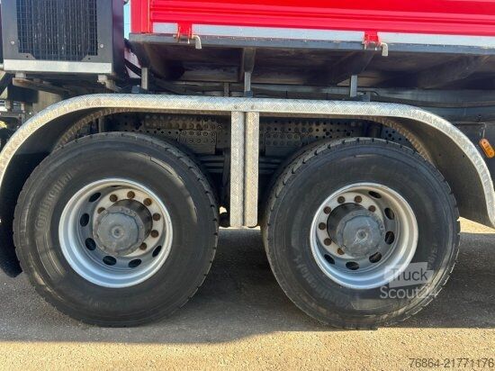 LKW mit Pritsche (offen) MERCEDES-BENZ AROCS 3552 ZUR HACKMASCHINENBESCHICKUNG,  EPSILON M100L86