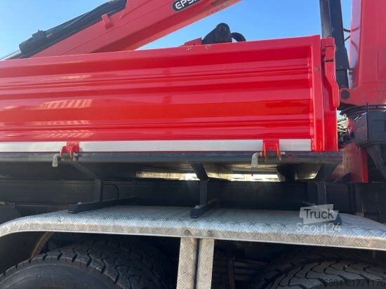 LKW mit Pritsche (offen) MERCEDES-BENZ AROCS 3552 ZUR HACKMASCHINENBESCHICKUNG,  EPSILON M100L86