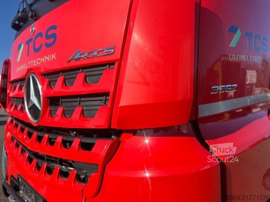 LKW mit Pritsche (offen) MERCEDES-BENZ AROCS 3552 ZUR HACKMASCHINENBESCHICKUNG,  EPSILON M100L86