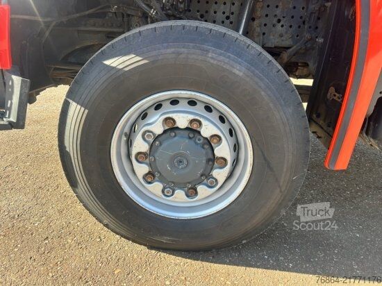 LKW mit Pritsche (offen) MERCEDES-BENZ AROCS 3552 ZUR HACKMASCHINENBESCHICKUNG,  EPSILON M100L86