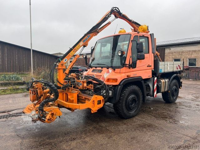 Háromirányú billenő teherautó MERCEDES-BENZ Unimog U400