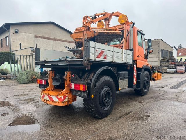 Háromirányú billenő teherautó MERCEDES-BENZ Unimog U400