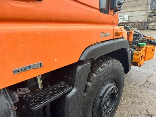 Háromirányú billenő teherautó MERCEDES-BENZ Unimog U400
