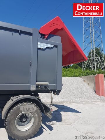 Kontener typu roll-off Decker Containerbau Abrollcontainer, Silagecontainer, Sofor