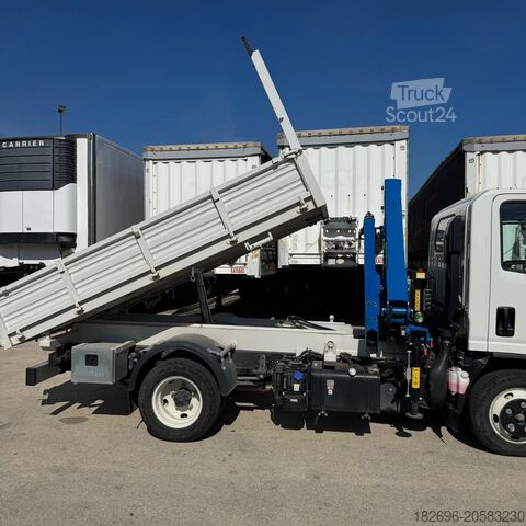 Kippwagen Isuzu Ribaltabile con gru patente B