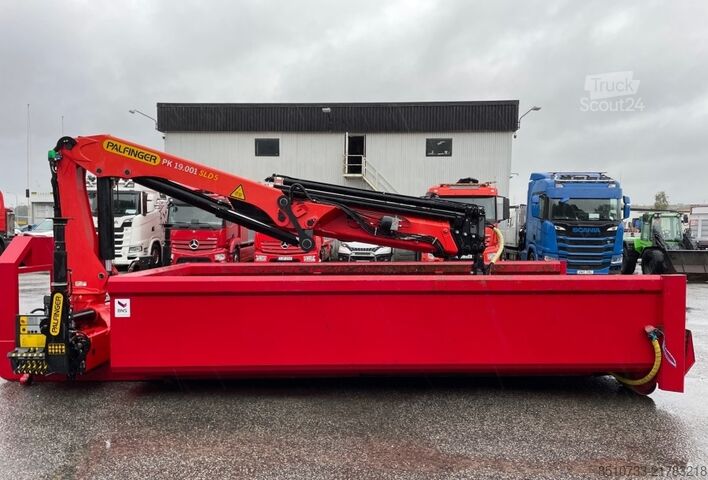 Container cu cârlig Palfinger Abrollcontainer Kran Crane bucket