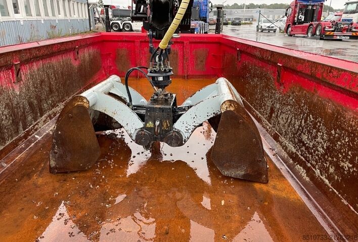 Container cu cârlig Palfinger Abrollcontainer Kran Crane bucket