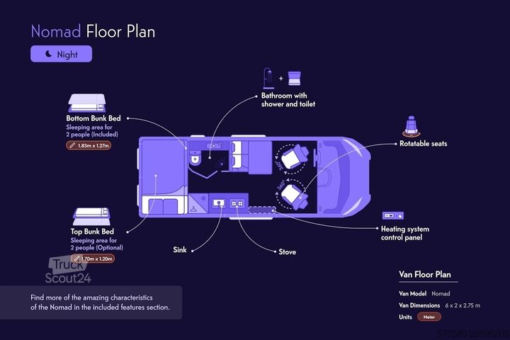 Prikolica/motorhome Fiat Weinsberg Carabus 600 K 4 Schlafplätze | Voll ausgestattet
