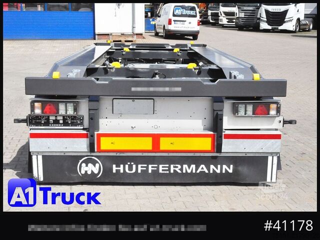 Afzetcontainer-aanhangwagen HUEFFERMANN HAR 20.70, Frontbeladung verzinkt,