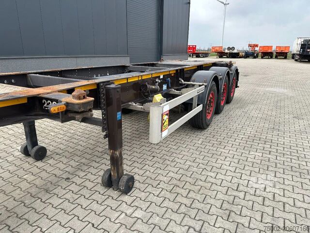 Trasporto di container Burg 20FT ADR (EX/II, EX/III, FL, AT) Chassis, Leerg...