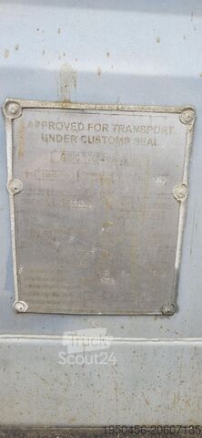 Закритий контейнер Vernooy 10FT 8.6 GEISOLEERD 010013