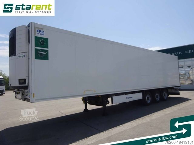 Frigorifik yarı römork KRONE Carrier Vector 1950 Doppelstock Blumenbreit