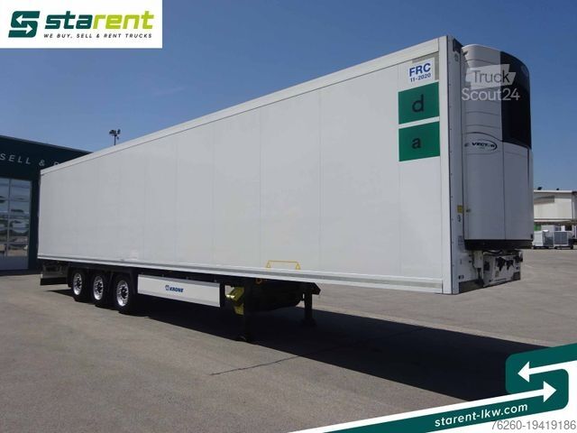 Frigorifik yarı römork KRONE Carrier Vector 1950 Doppelstock Blumenbreit