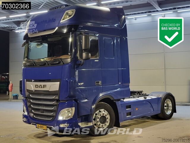 Standard tractor DAF XF 450 4X2 NL-Truck SSC Leder PTO Standklima Al...