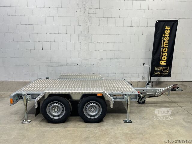 Přepravníky strojů a bagrové přívěsy Vezeko Generator 2-Achser Maschinentransporter