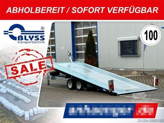 Araba taşıyıcı römork BLYSS Saturn 30-4521 Autotransporter 450x201cm 3000kg