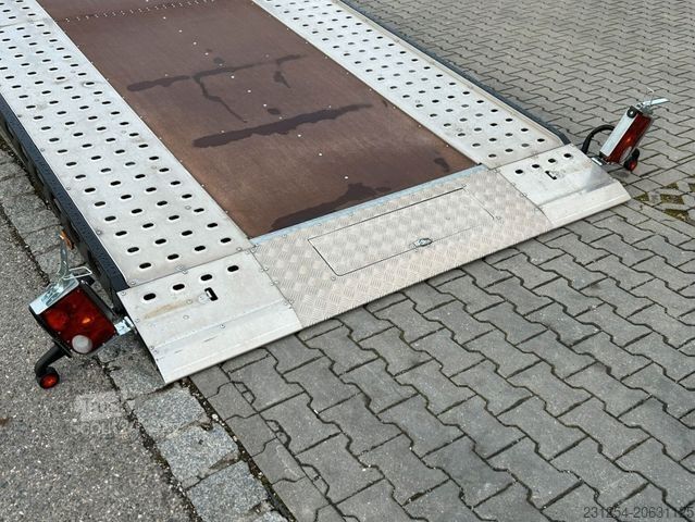 Araba taşıyıcı römork BLYSS Merkur XL Autotransporter 655x205cm 3500kgGG