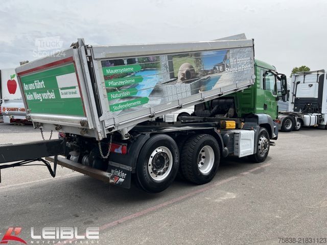 Ανατρεπόμενο φορτηγό MAN TGS 26.440 6x4H-2*Hydrodrive*Kempf*Alcoa*
