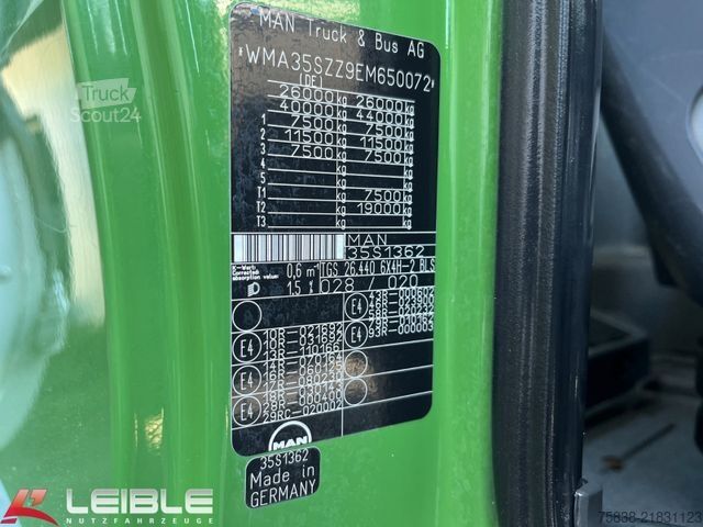 Ανατρεπόμενο φορτηγό MAN TGS 26.440 6x4H-2*Hydrodrive*Kempf*Alcoa*