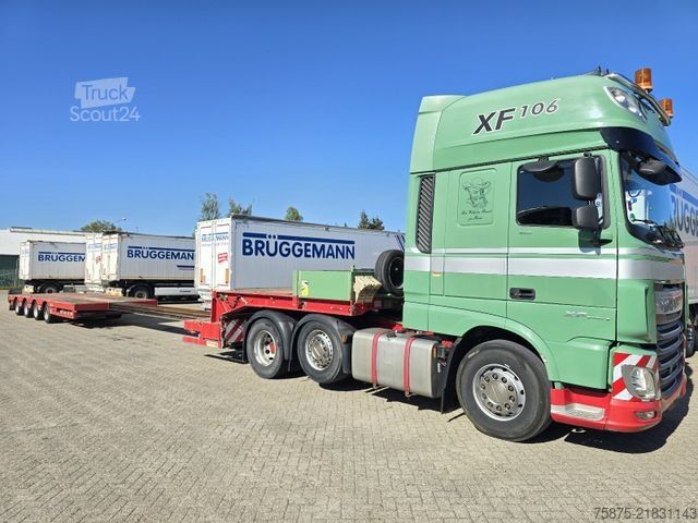 Tungt kjøretøy DAF XF 106.510 6x2*4 +Faymonville STZ-4AX *56,70 to