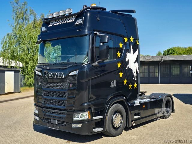 Стандартный седельный тягач SCANIA S 540 *FULL AIR *Vollspoiler  *LED *Standklima