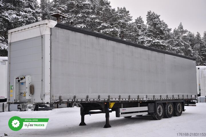 Avoin puoliperävaunu pressulla SCHMITZ CARGOBULL SCS24/L