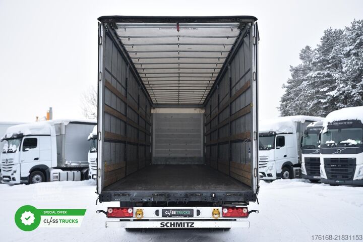 Avoin puoliperävaunu pressulla SCHMITZ CARGOBULL SCS24/L